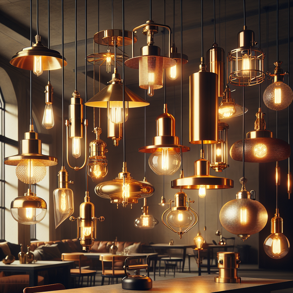 Bask in Warmth: Timeless Appeal of Brass Hanging Ceiling Lights for Every Space